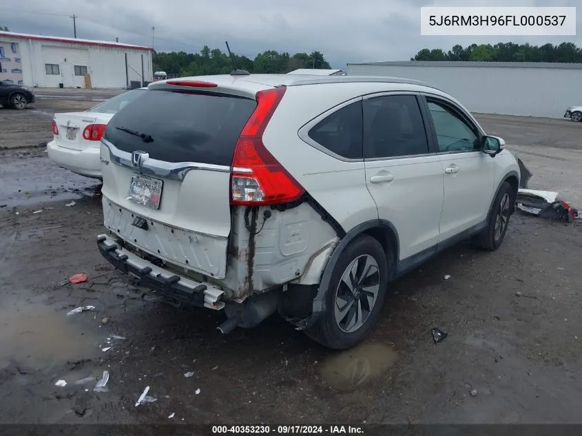 5J6RM3H96FL000537 2015 Honda Cr-V Touring