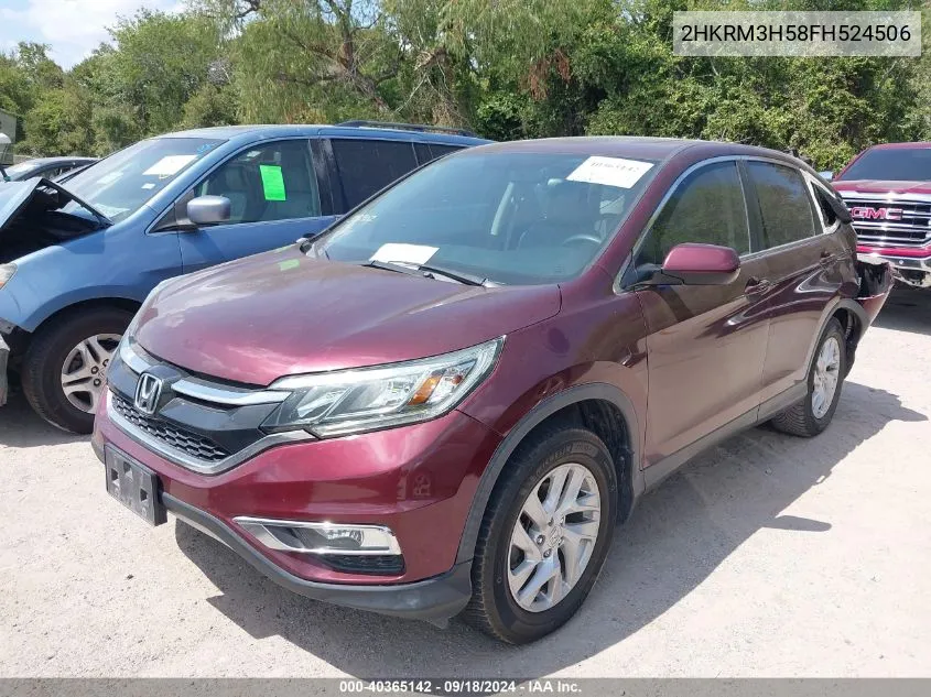 2HKRM3H58FH524506 2015 Honda Cr-V Ex