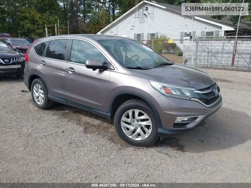 2015 Honda Cr-V Ex VIN: 5J6RM4H59FL060122 Lot: 40367256