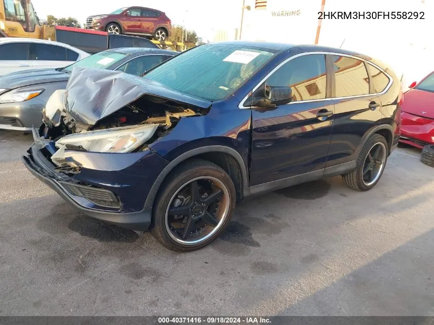 2HKRM3H30FH558292 2015 Honda Cr-V Lx