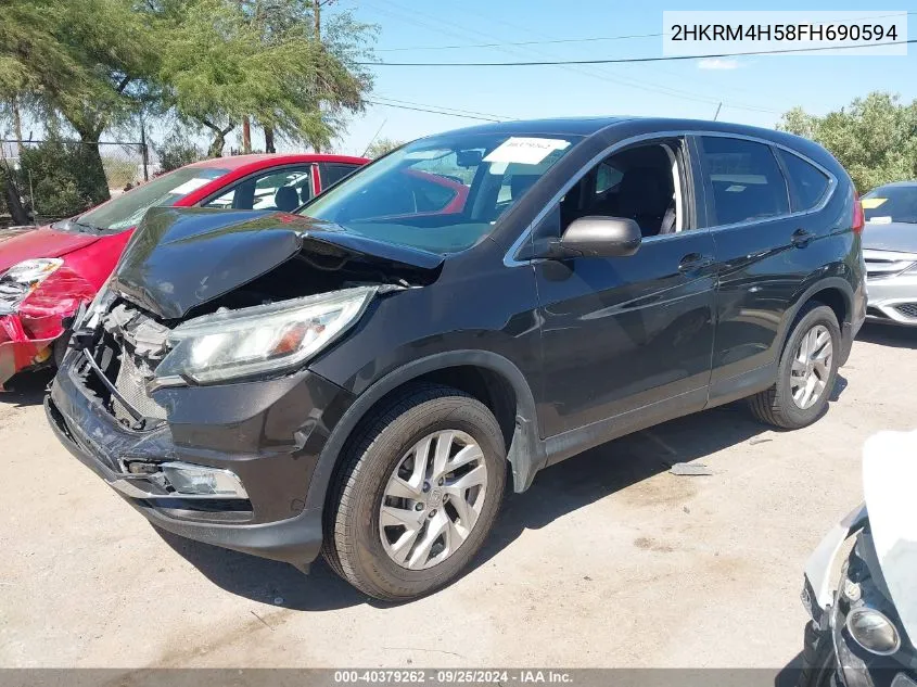 2HKRM4H58FH690594 2015 Honda Cr-V Ex