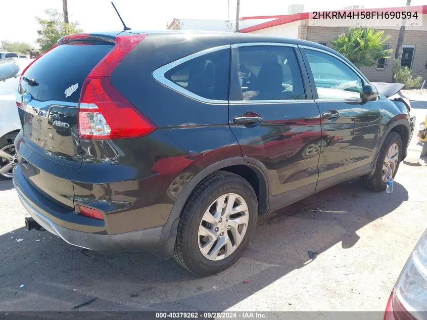 2HKRM4H58FH690594 2015 Honda Cr-V Ex