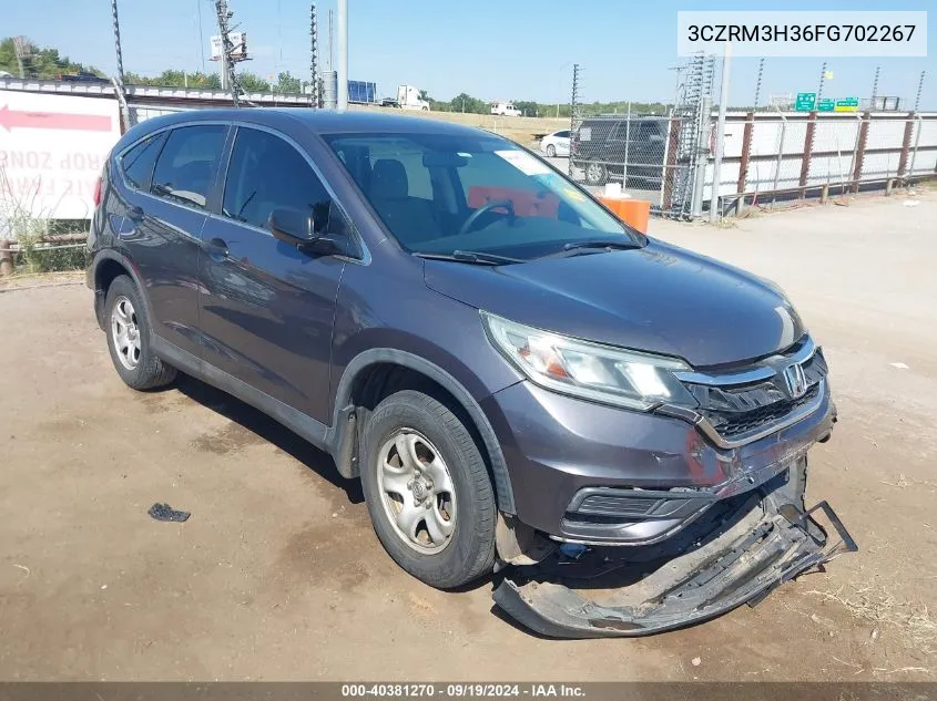 3CZRM3H36FG702267 2015 Honda Cr-V Lx