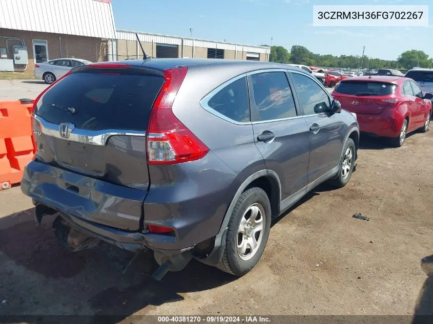 3CZRM3H36FG702267 2015 Honda Cr-V Lx