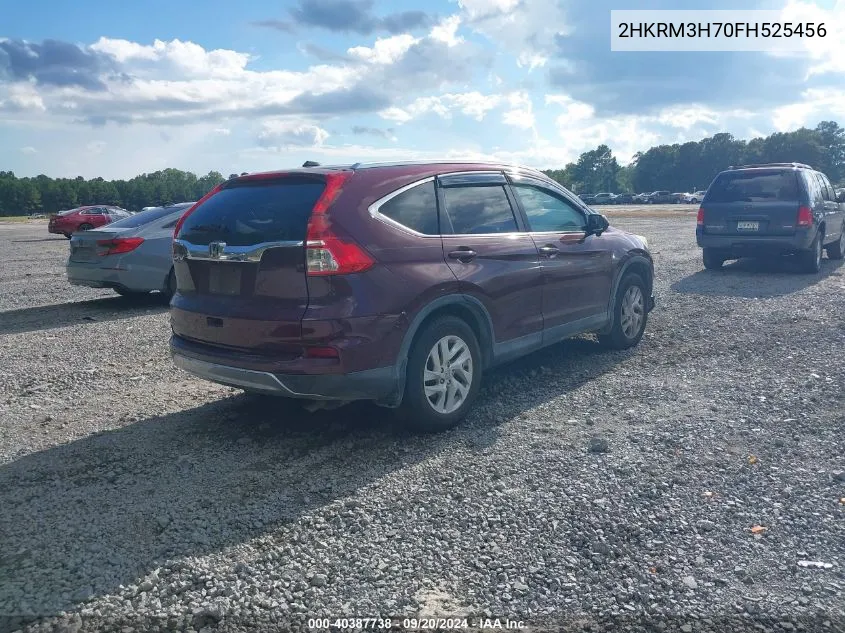 2HKRM3H70FH525456 2015 Honda Cr-V Ex-L