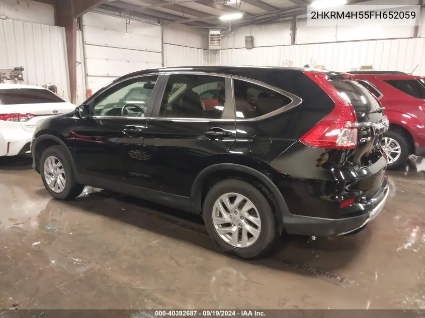 2015 Honda Cr-V Ex VIN: 2HKRM4H55FH652059 Lot: 40392687