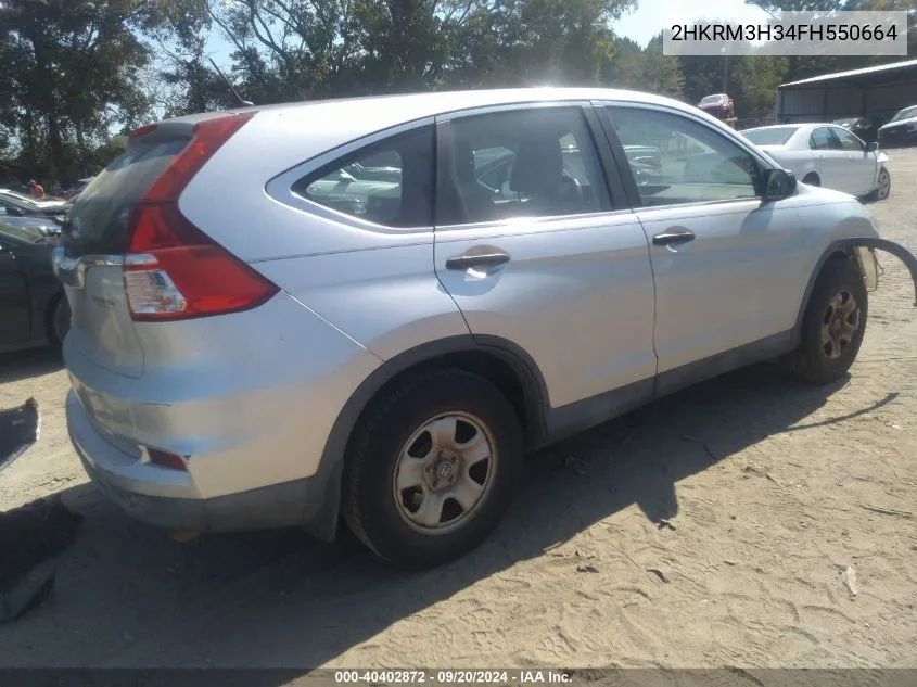 2HKRM3H34FH550664 2015 Honda Cr-V Lx