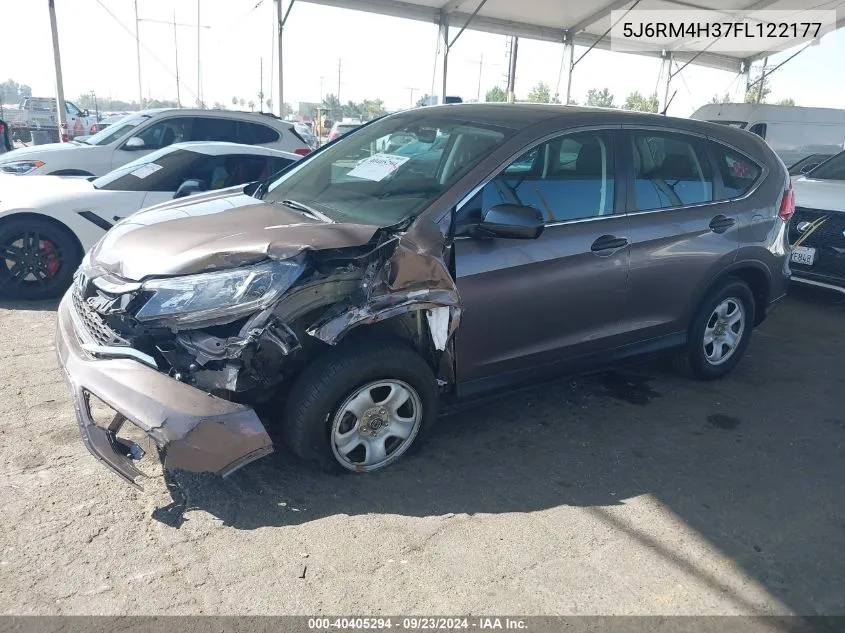 5J6RM4H37FL122177 2015 Honda Cr-V Lx