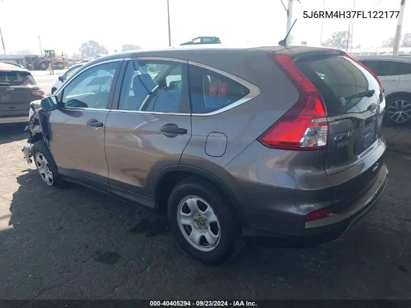 5J6RM4H37FL122177 2015 Honda Cr-V Lx