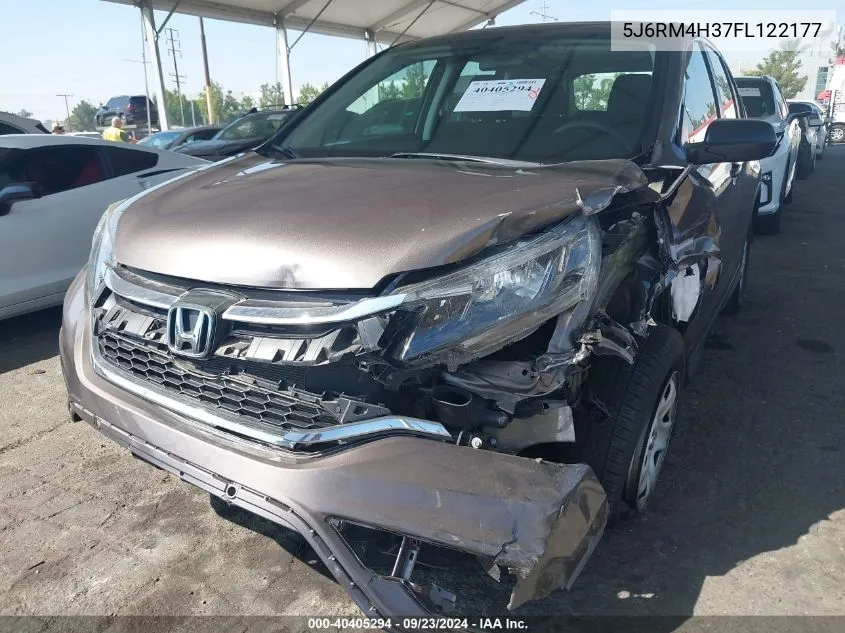 5J6RM4H37FL122177 2015 Honda Cr-V Lx