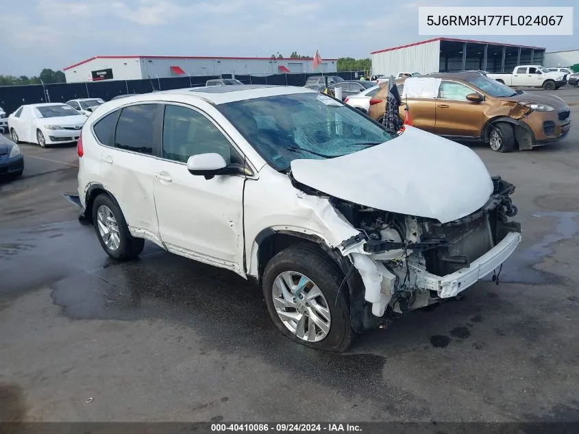 5J6RM3H77FL024067 2015 Honda Cr-V Ex-L