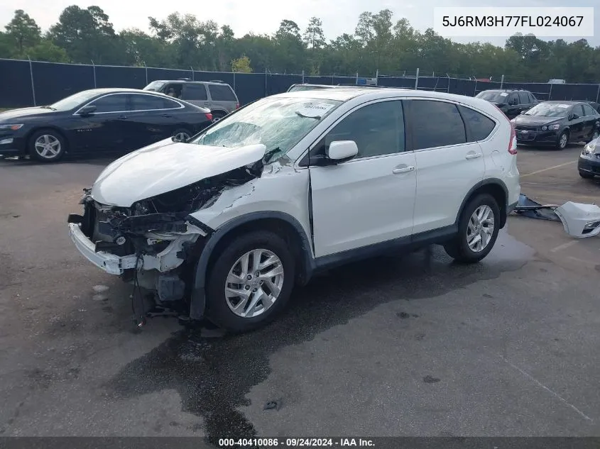 5J6RM3H77FL024067 2015 Honda Cr-V Ex-L