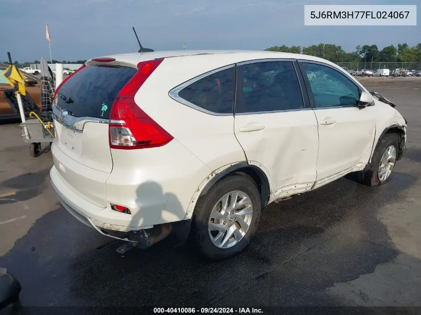 5J6RM3H77FL024067 2015 Honda Cr-V Ex-L