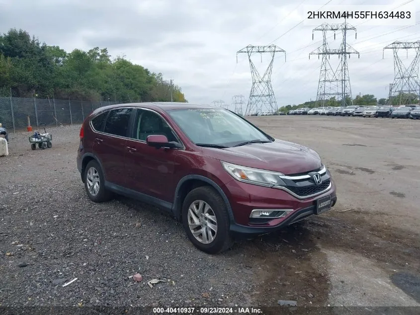 2HKRM4H55FH634483 2015 Honda Cr-V Ex