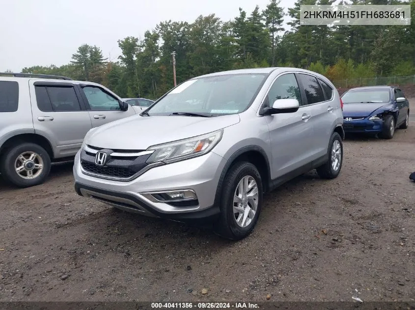 2015 Honda Cr-V Ex VIN: 2HKRM4H51FH683681 Lot: 40411356