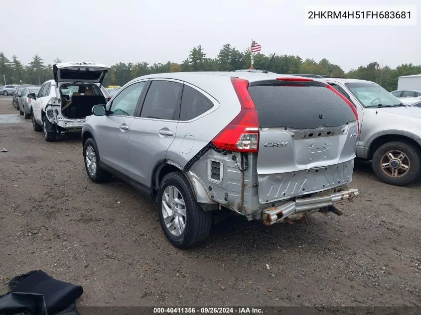 2HKRM4H51FH683681 2015 Honda Cr-V Ex