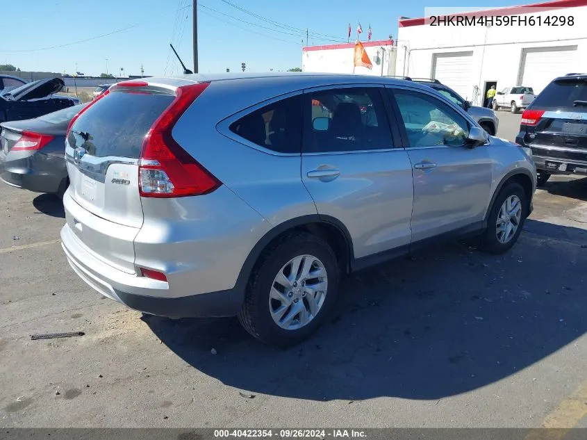 2HKRM4H59FH614298 2015 Honda Cr-V Ex