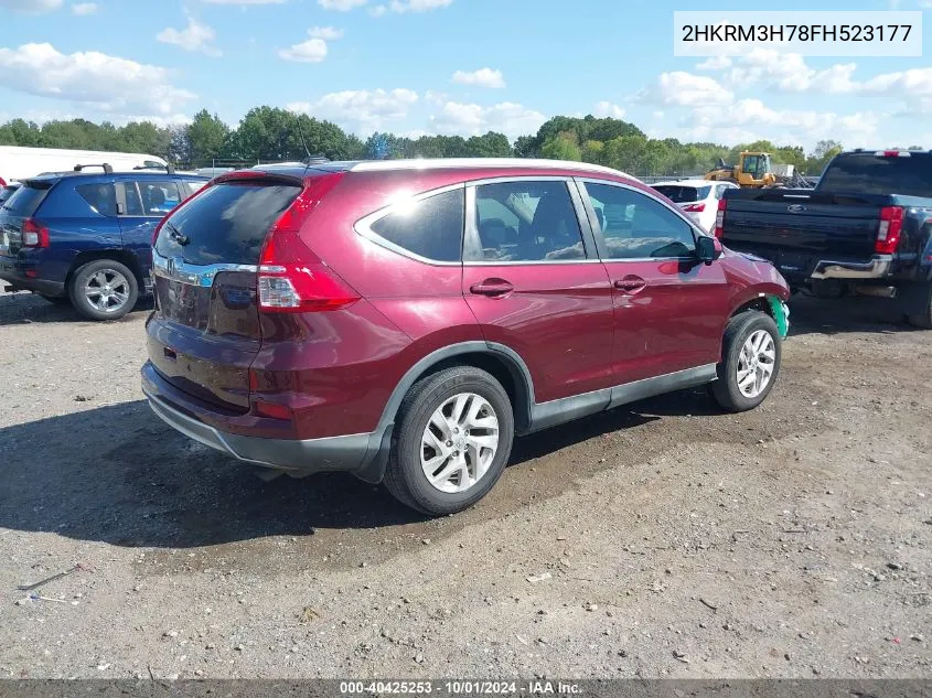 2HKRM3H78FH523177 2015 Honda Cr-V Ex-L