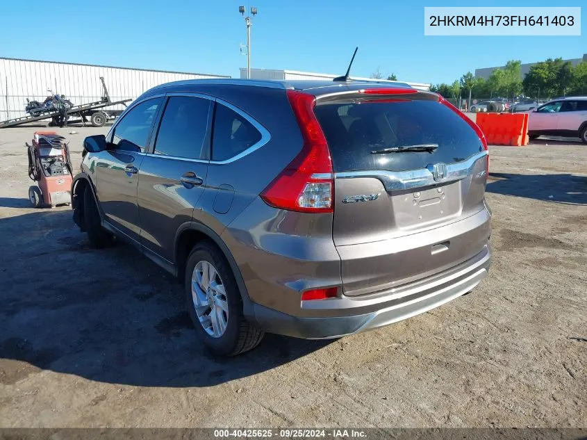 2HKRM4H73FH641403 2015 Honda Cr-V Ex-L