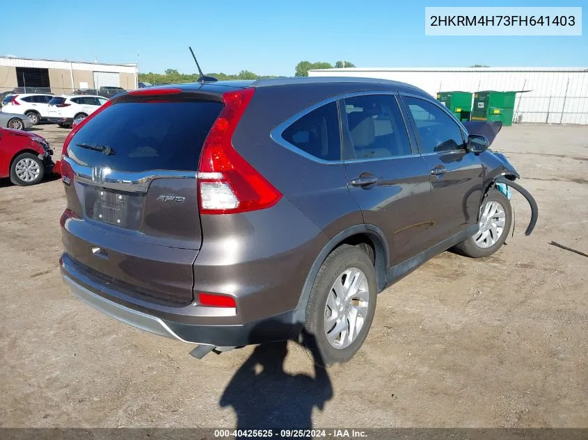 2HKRM4H73FH641403 2015 Honda Cr-V Ex-L