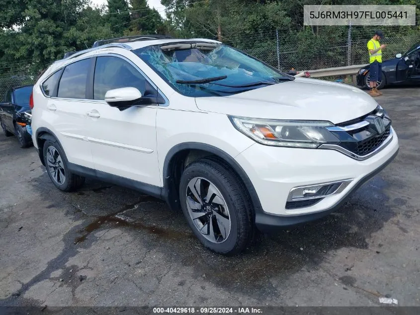 5J6RM3H97FL005441 2015 Honda Cr-V Touring