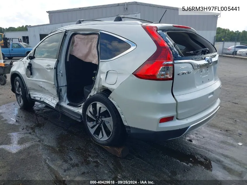 5J6RM3H97FL005441 2015 Honda Cr-V Touring