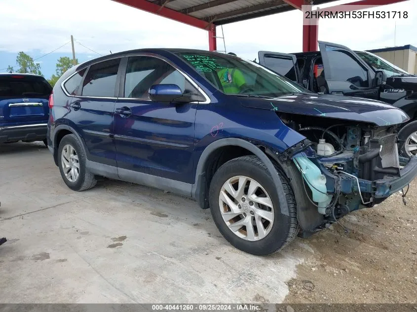 2HKRM3H53FH531718 2015 Honda Cr-V Ex