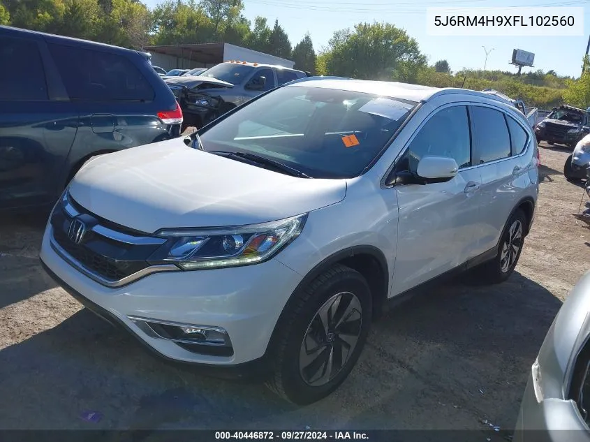 5J6RM4H9XFL102560 2015 Honda Cr-V Touring