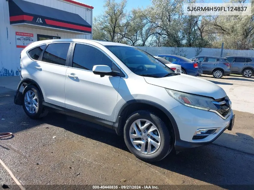 2015 Honda Cr-V Ex VIN: 5J6RM4H59FL124837 Lot: 40448835