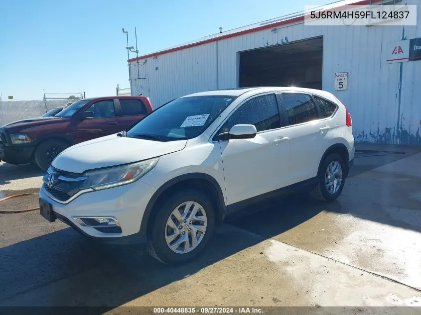 2015 Honda Cr-V Ex VIN: 5J6RM4H59FL124837 Lot: 40448835