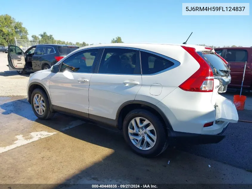 5J6RM4H59FL124837 2015 Honda Cr-V Ex