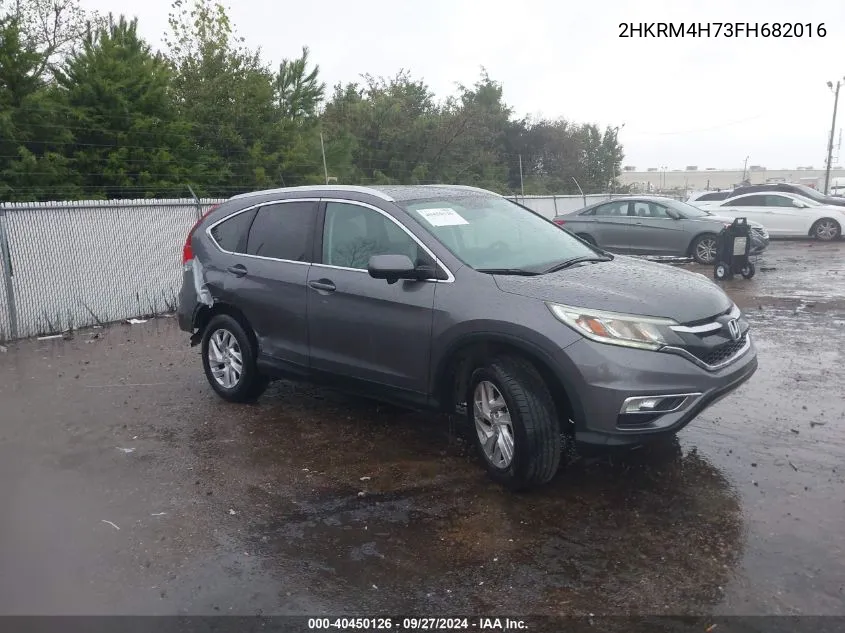 2015 Honda Cr-V Ex-L VIN: 2HKRM4H73FH682016 Lot: 40450126