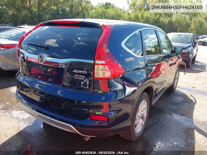 2015 Honda Cr-V Ex VIN: 2HKRM4H50FH624105 Lot: 40452634