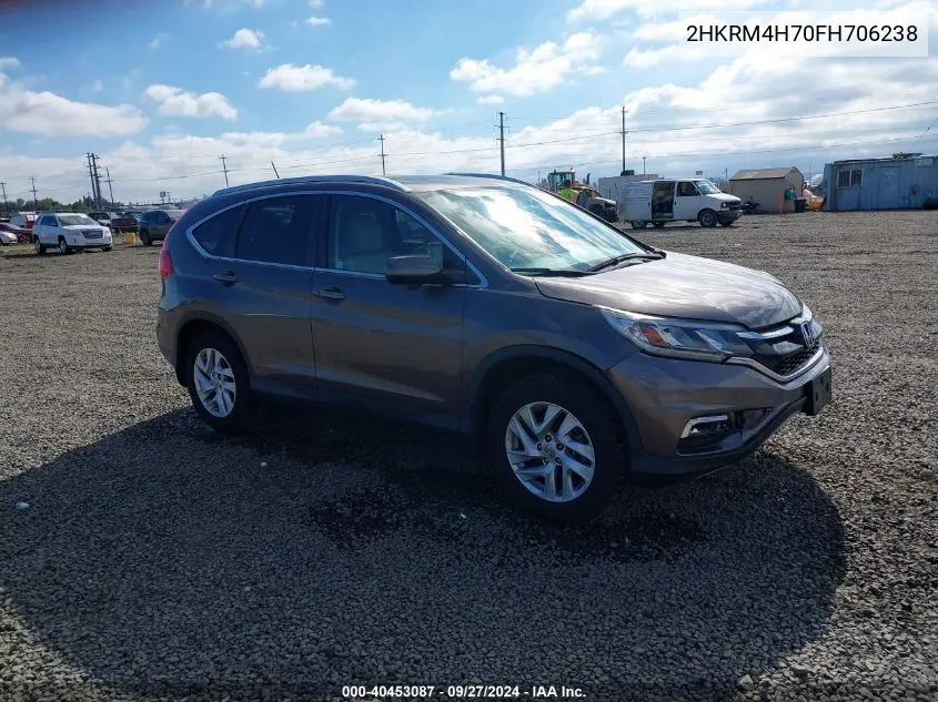 2HKRM4H70FH706238 2015 Honda Cr-V Ex-L