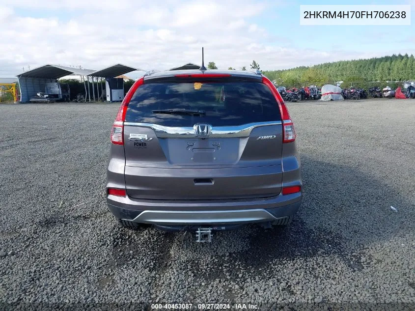 2HKRM4H70FH706238 2015 Honda Cr-V Ex-L