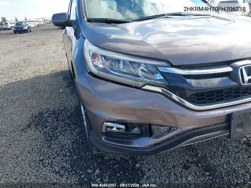 2HKRM4H70FH706238 2015 Honda Cr-V Ex-L