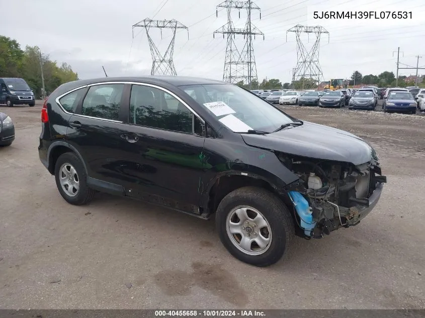 5J6RM4H39FL076531 2015 Honda Cr-V Lx