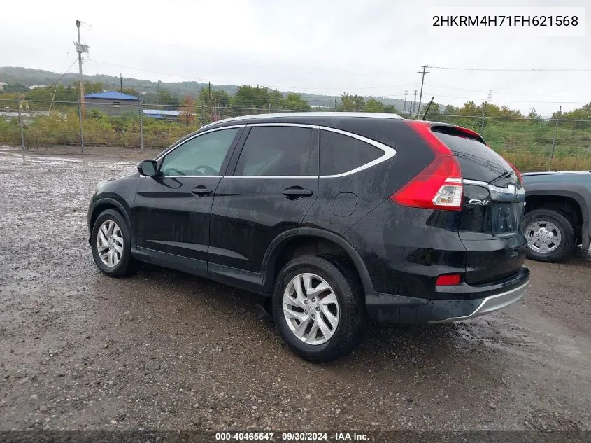 2HKRM4H71FH621568 2015 Honda Cr-V Ex-L