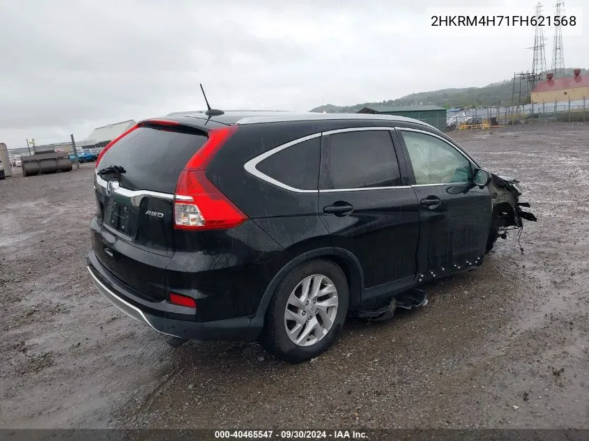 2015 Honda Cr-V Ex-L VIN: 2HKRM4H71FH621568 Lot: 40465547