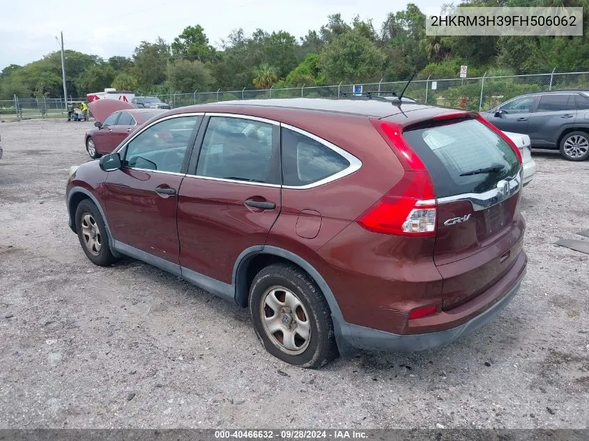 2HKRM3H39FH506062 2015 Honda Cr-V Lx