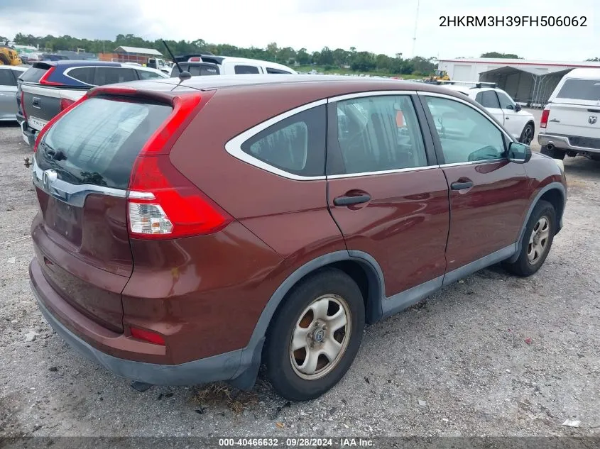 2HKRM3H39FH506062 2015 Honda Cr-V Lx