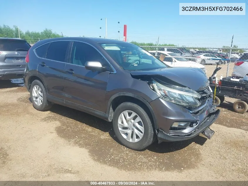 2015 Honda Cr-V Ex VIN: 3CZRM3H5XFG702466 Lot: 40467933