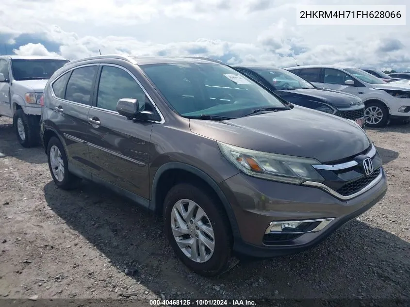 2015 Honda Cr-V Ex-L VIN: 2HKRM4H71FH628066 Lot: 40468125