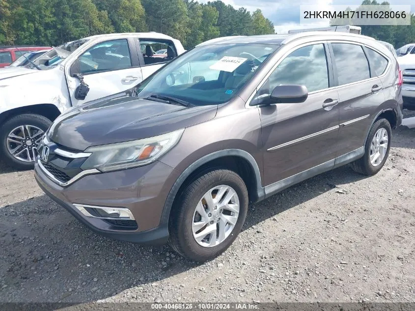 2HKRM4H71FH628066 2015 Honda Cr-V Ex-L