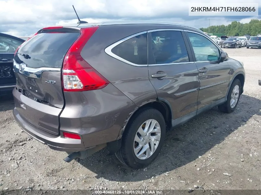 2015 Honda Cr-V Ex-L VIN: 2HKRM4H71FH628066 Lot: 40468125