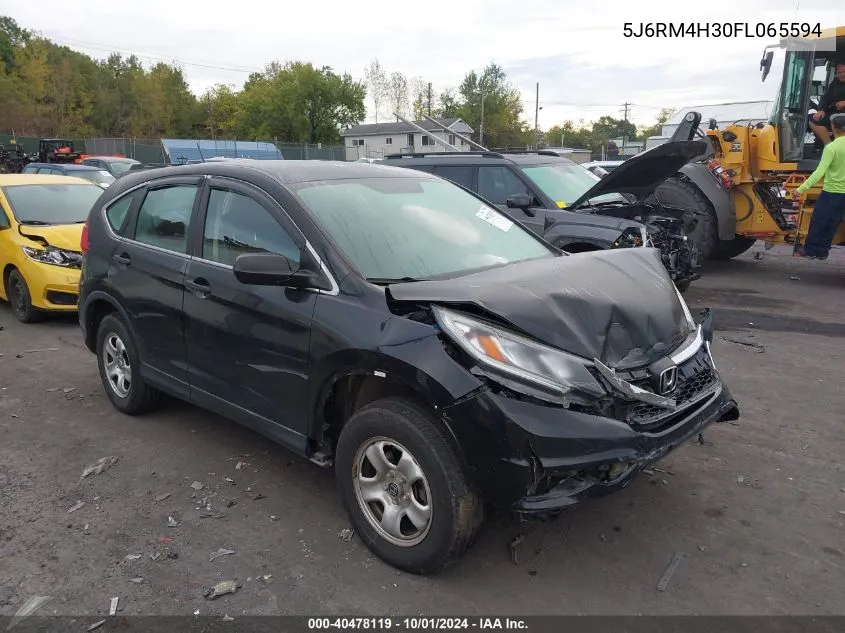 2015 Honda Cr-V Lx VIN: 5J6RM4H30FL065594 Lot: 40478119