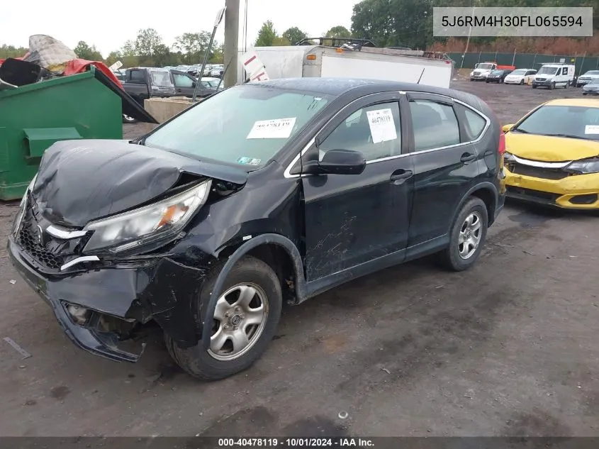 5J6RM4H30FL065594 2015 Honda Cr-V Lx