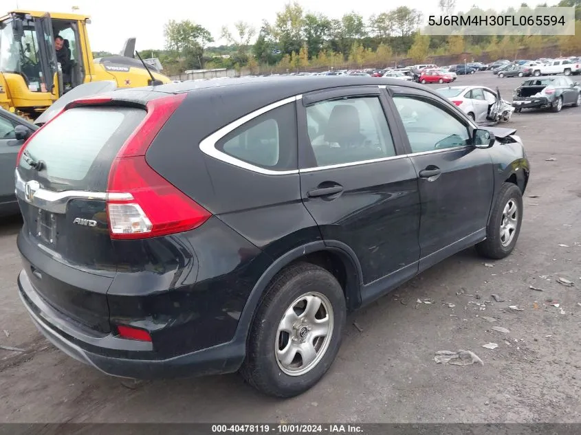 5J6RM4H30FL065594 2015 Honda Cr-V Lx