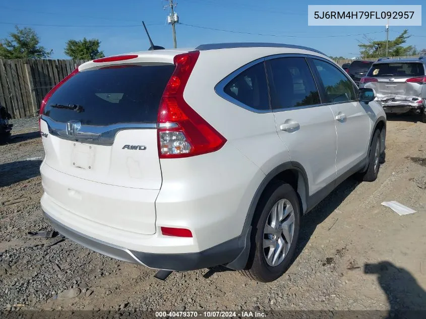 5J6RM4H79FL092957 2015 Honda Cr-V Ex-L