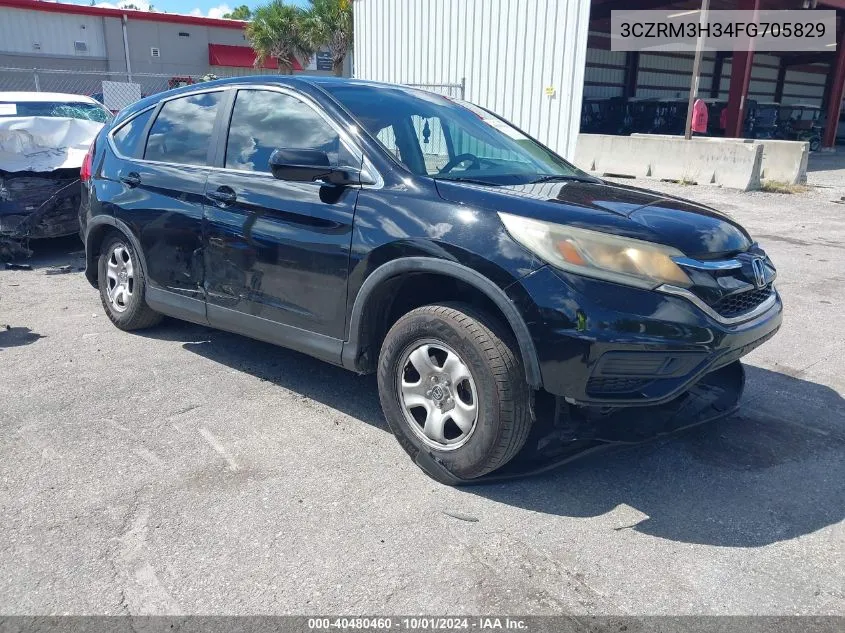 2015 Honda Cr-V Lx VIN: 3CZRM3H34FG705829 Lot: 40480460